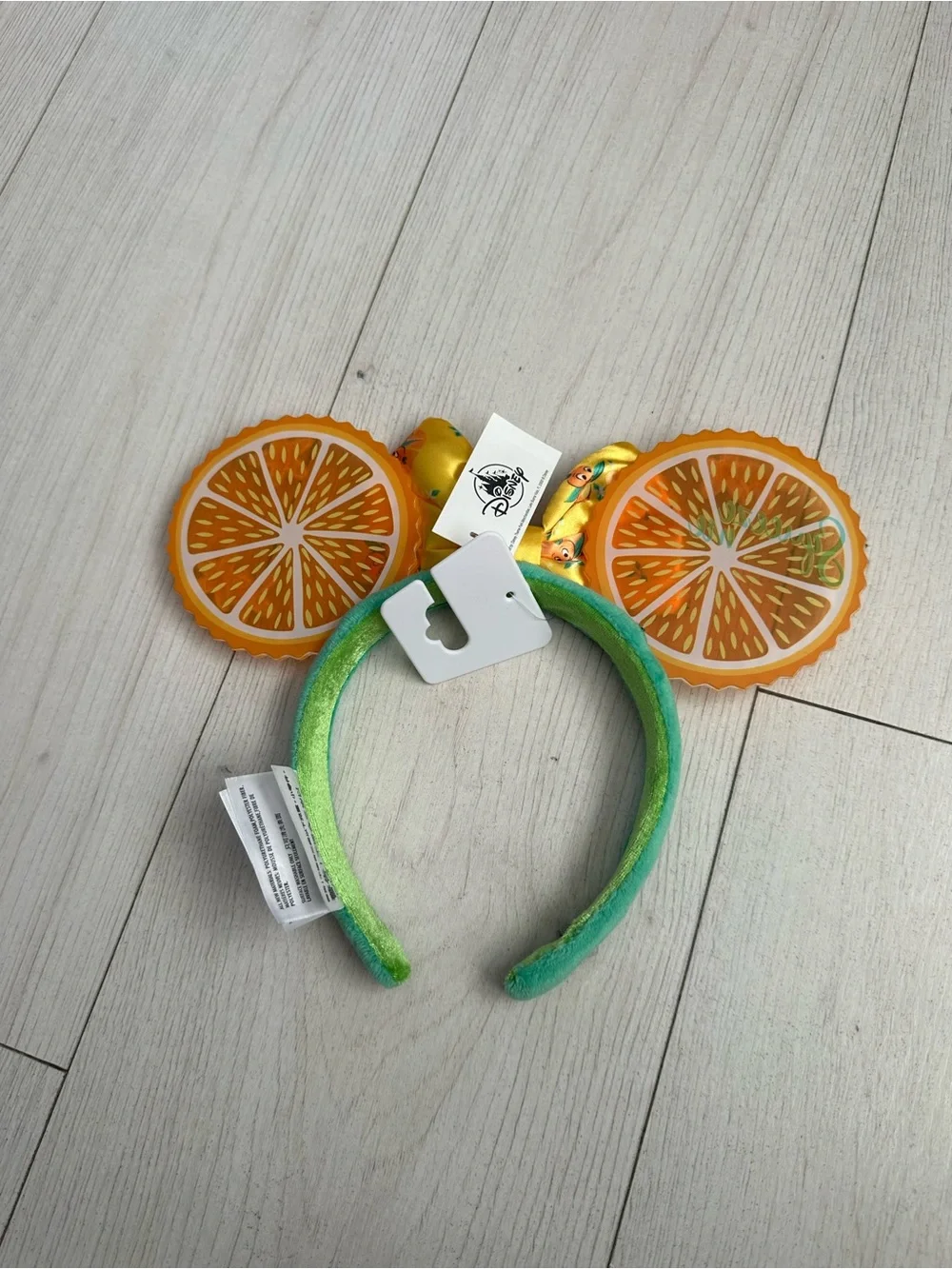 New Disney Parks epcot flower garden festival ears headband- orange bird